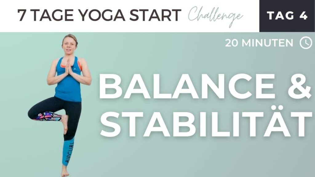 Yoga für Anfänger Balance & Stabilität