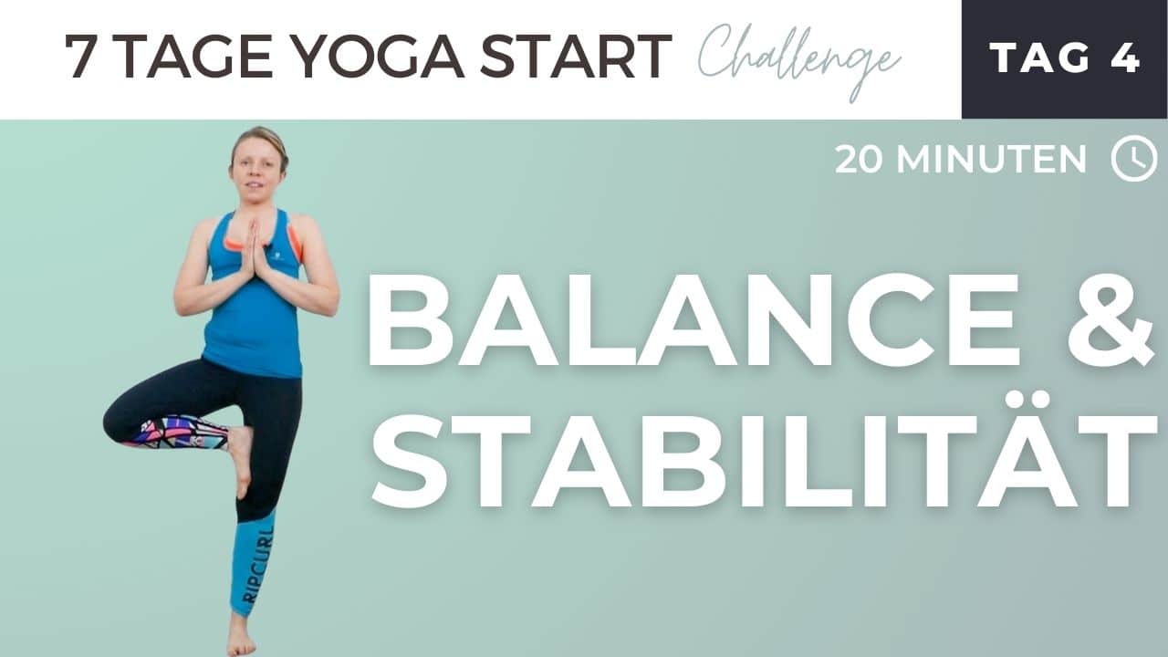 Yoga für Anfänger Balance & Stabilität