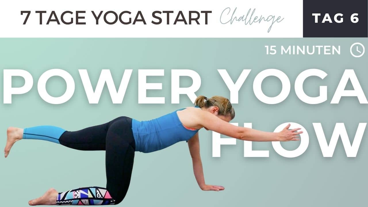 Power Yoga Flow für Anfänger