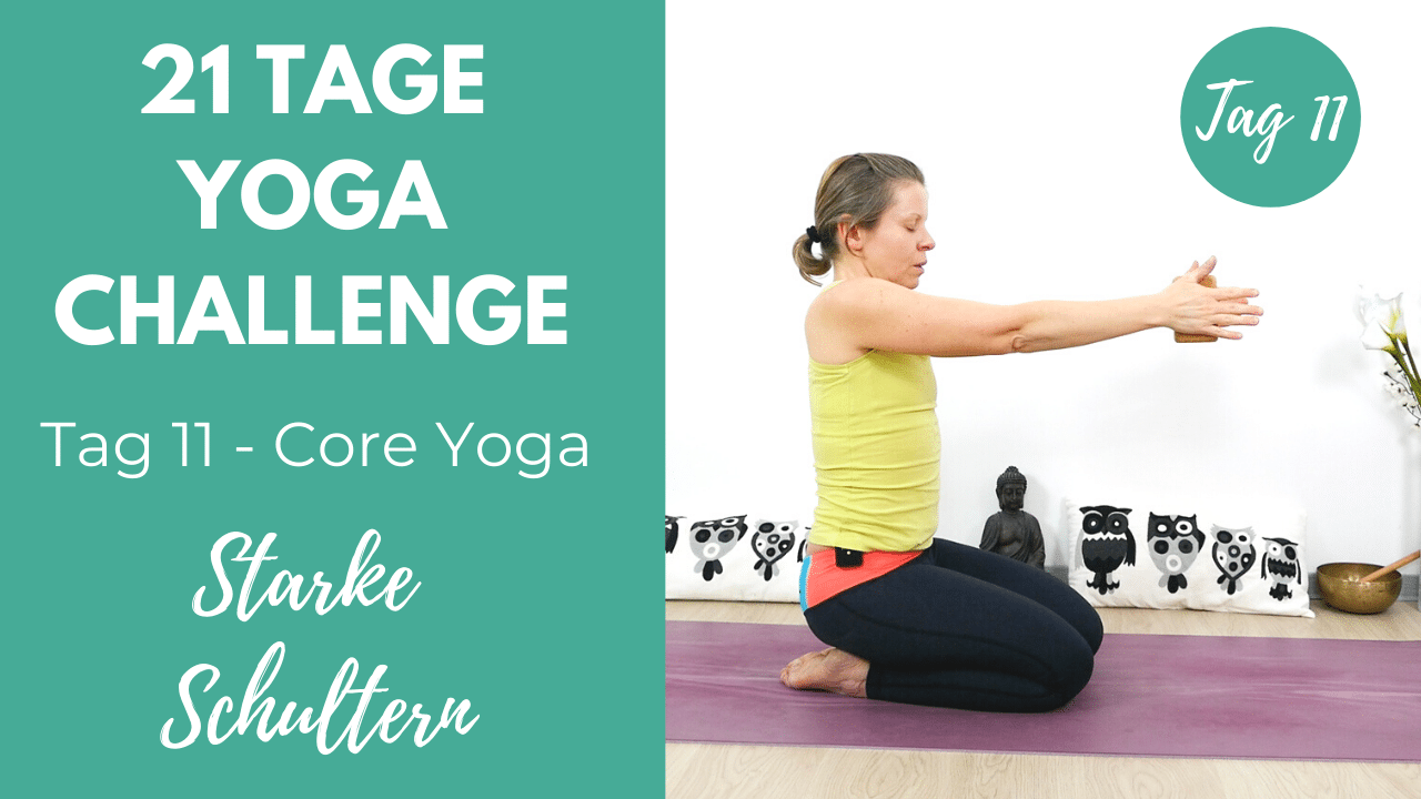 Core Yoga für starke Schultern | 21 Tage Yoga Challenge