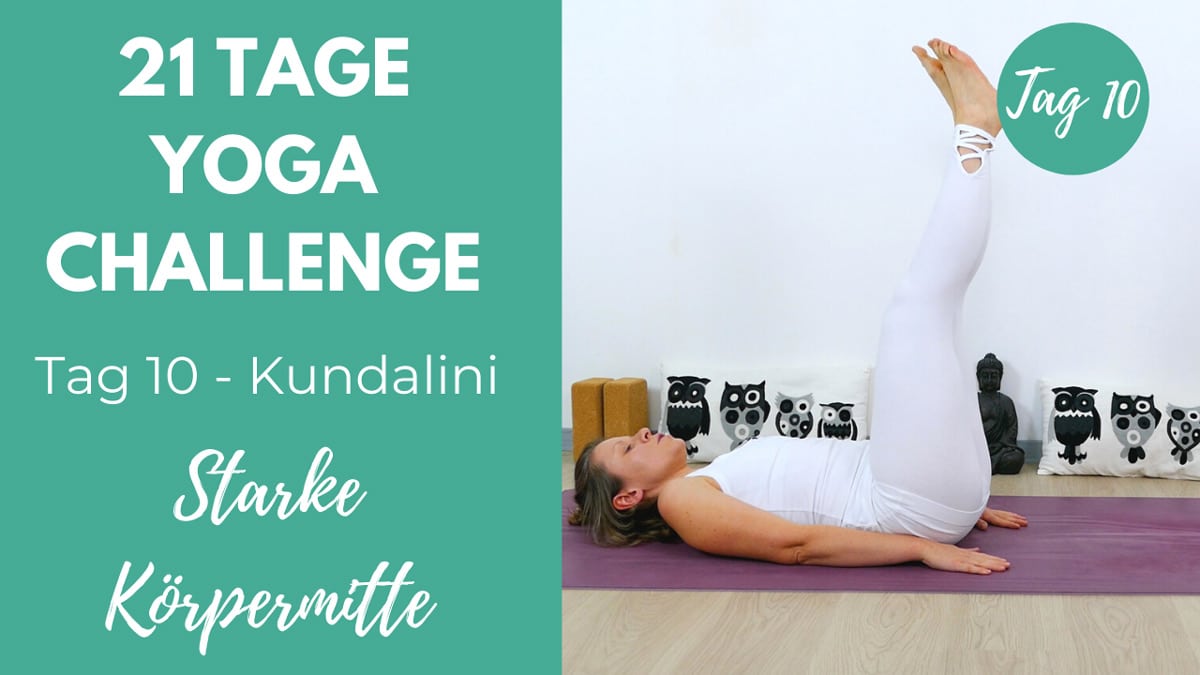 Kundalini Core Work starke Körpermitte | 21 Tage Yoga Challenge