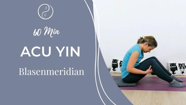 Yin Yoga & Akupressur bei Rücken und Blasenbeschwerden