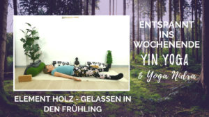 Yin Yoga und Yoga Nidra für das Element Holz – Gelassen in den Frühling