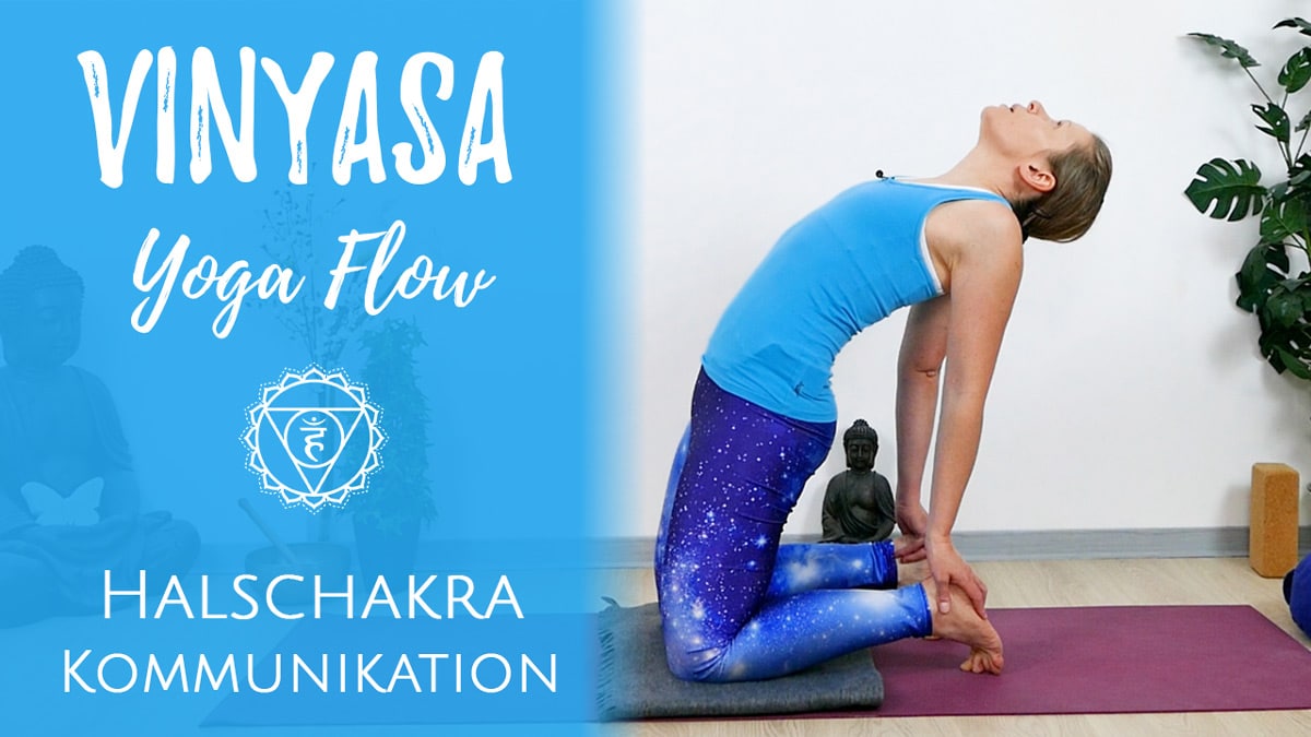 Vinyasa Yoga für das Vishudda Chakra | Authentizität & Selbstbestimmung