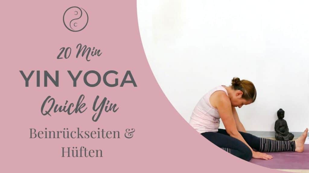 Quick Yin: Beinrückseiten & Hüften