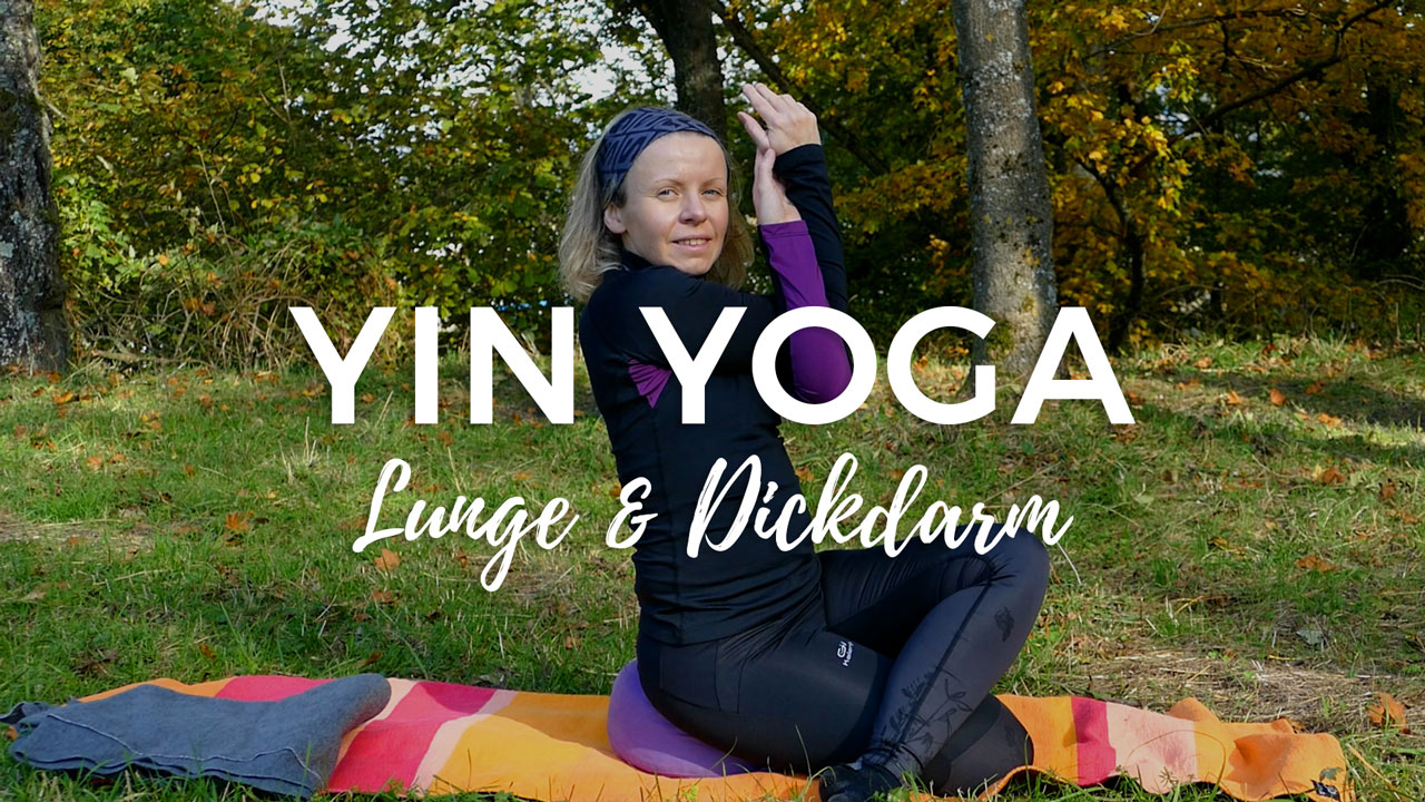 Herbst Morgenroutine Yin Yoga Lunge & Dickdarm: Freier atmen 🍁🍂 | Element Metall
