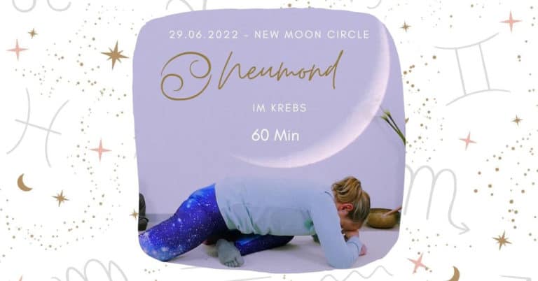 Live Neumond Yin Yoga (Neumond im Krebs)