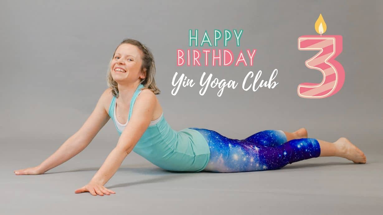 Happy Birthday Yin Yoga Club