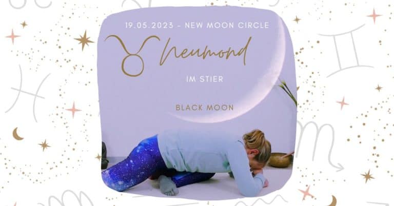Neumond im Stier - Black Moon - Yin & Nidra