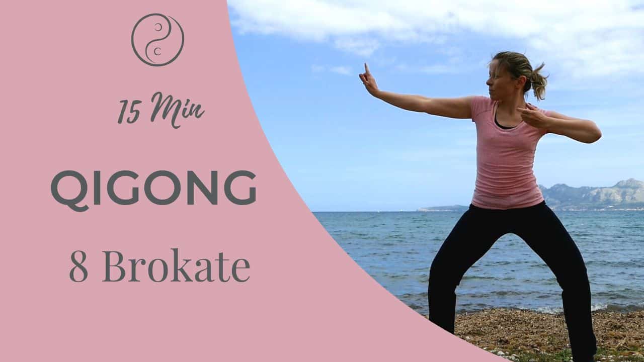 8 Brokate Qigong (15 Min) Mit Meeresrauschen | Yin Yoga Club