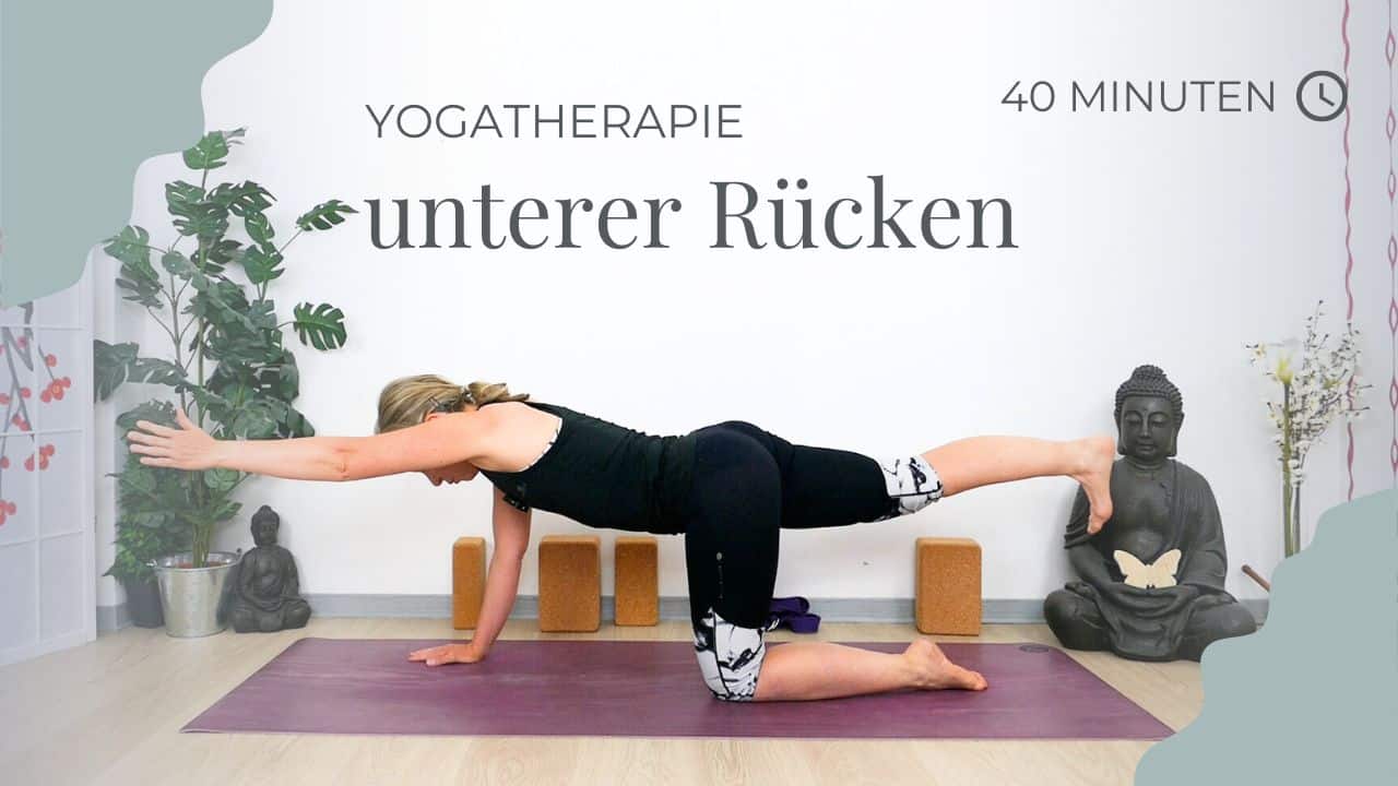 Yogatherapie unterer Rücken