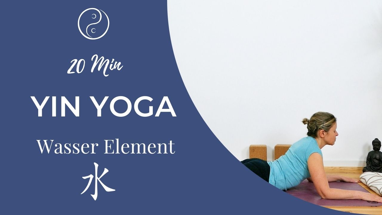 Yin Yoga Wasser Element (5 Elemente Challenge) ✨ Affirmation: „Ich finde Ruhe und schöpfe neues Vertrauen.“ Positionen im Video: ✔️ Kindhaltung – Rückzug und innere Ruhe ✔️ Schmetterling – Dehnung der Blasenmeridiane ✔️ Sphinx – Stärkung der Nierenenergie ✔️ Savasana – Regeneration mit Fokus auf den Atem