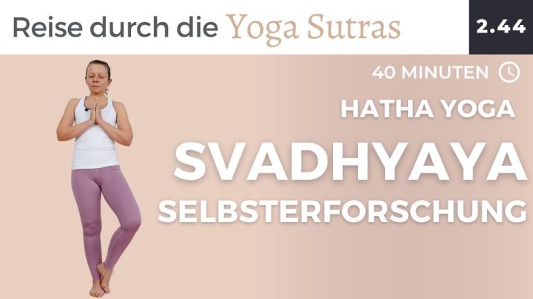 Hatha Yoga: Svadhyaya