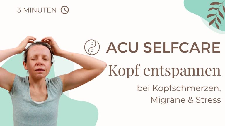 Selbstmassage bei Kopfschmerzen