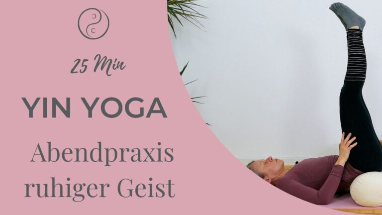 Yin Yoga Abendroutine in den Wechseljahren – besser schlafen & entspannen
